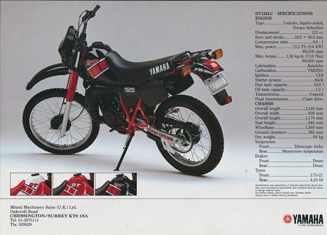 1983 Yamaha Dt125